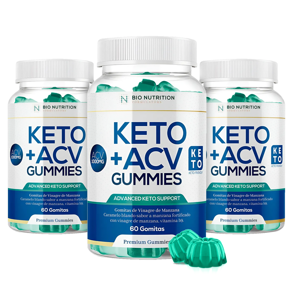 Keto +ACV Gummies X3